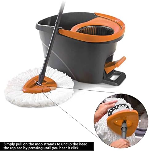 High-PQ 10Pack Microfiber Spin Mop Heads