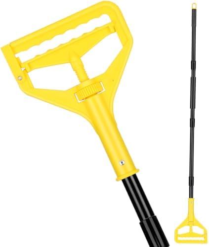 VOUBIEN Heavy Duty Commercial Mop Handle 58 Yellow