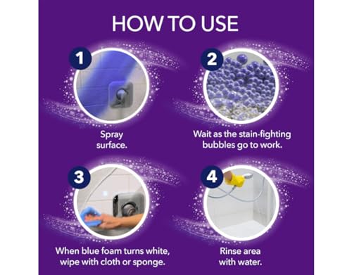 OxiClean Foam-Tastic Bathroom Cleaner 19oz 2-Pack