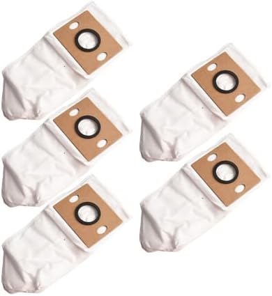 5 Pack Replacement Bags for ILIFE V9 Pro Robot Vacuum