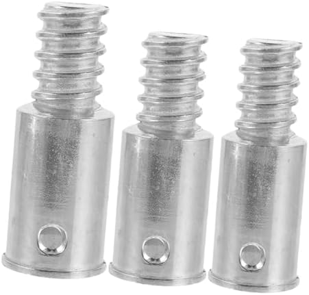 Ipetboom Broom Handle Adapter Set 3pcs Threaded Tip Connectors