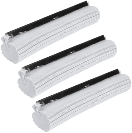 3sets Ergonomic Sponge Roller Mop Head Refills for Quick Drying