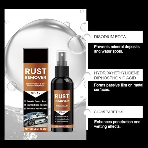 2025 Heavy Duty Rust Remover Spray 30ML