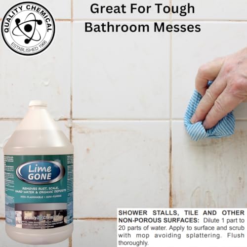 Quality Chemical Lime-Gone Remover 128 oz