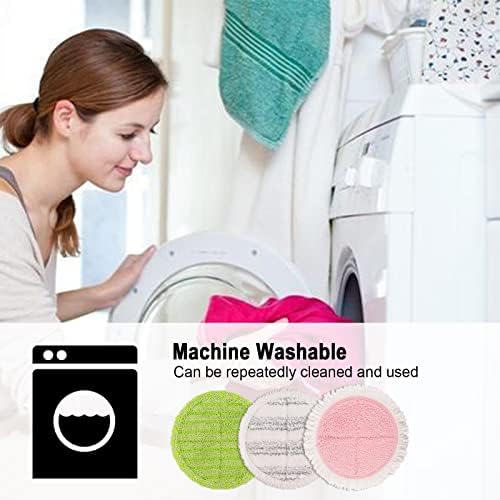 GreeSuit Electric Mop Pads 63 Inch 8 Pack Replacement