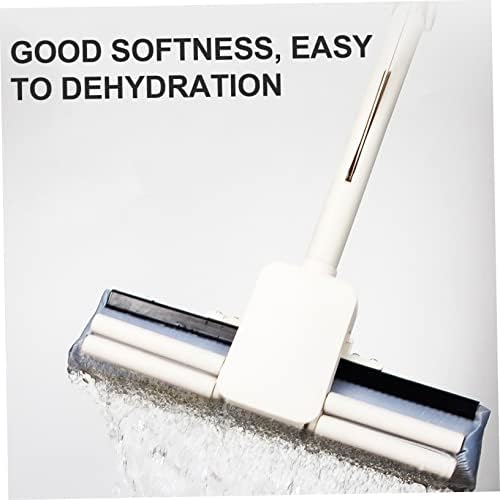 3sets Ergonomic Sponge Roller Mop Head Refills for Quick Drying