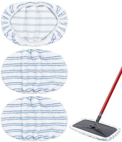 O-Cedar Mop Refills 3 Pack Replacement Pads 15x8 Flat