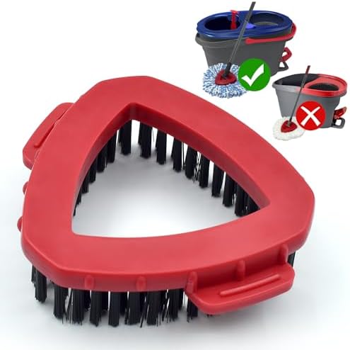GFRED Replacement Scrub Brush Head for O Cedar 2 Tank Spin Mop