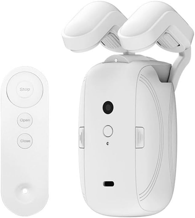 Marebm Electric Curtain Opener with Remote Control