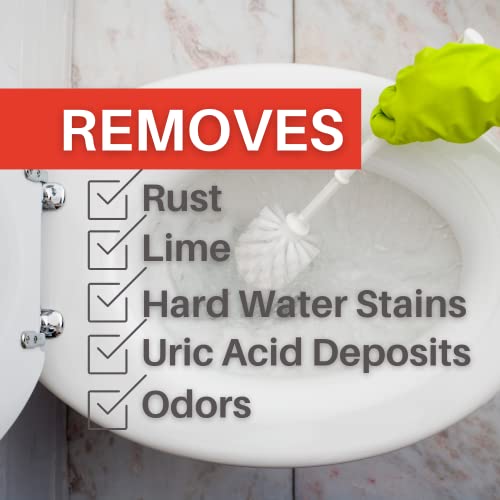 CREW Clinging Toilet Bowl Cleaner with Floral Scent