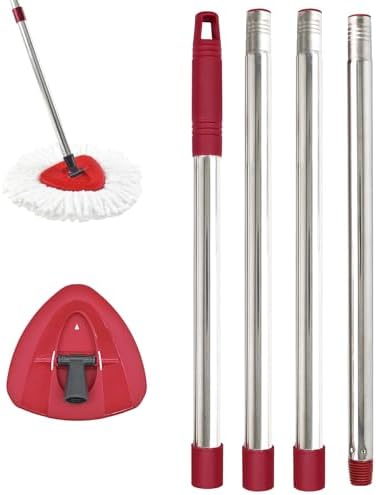 4-Section Stainless Steel Mop Handle Base for O Cedar