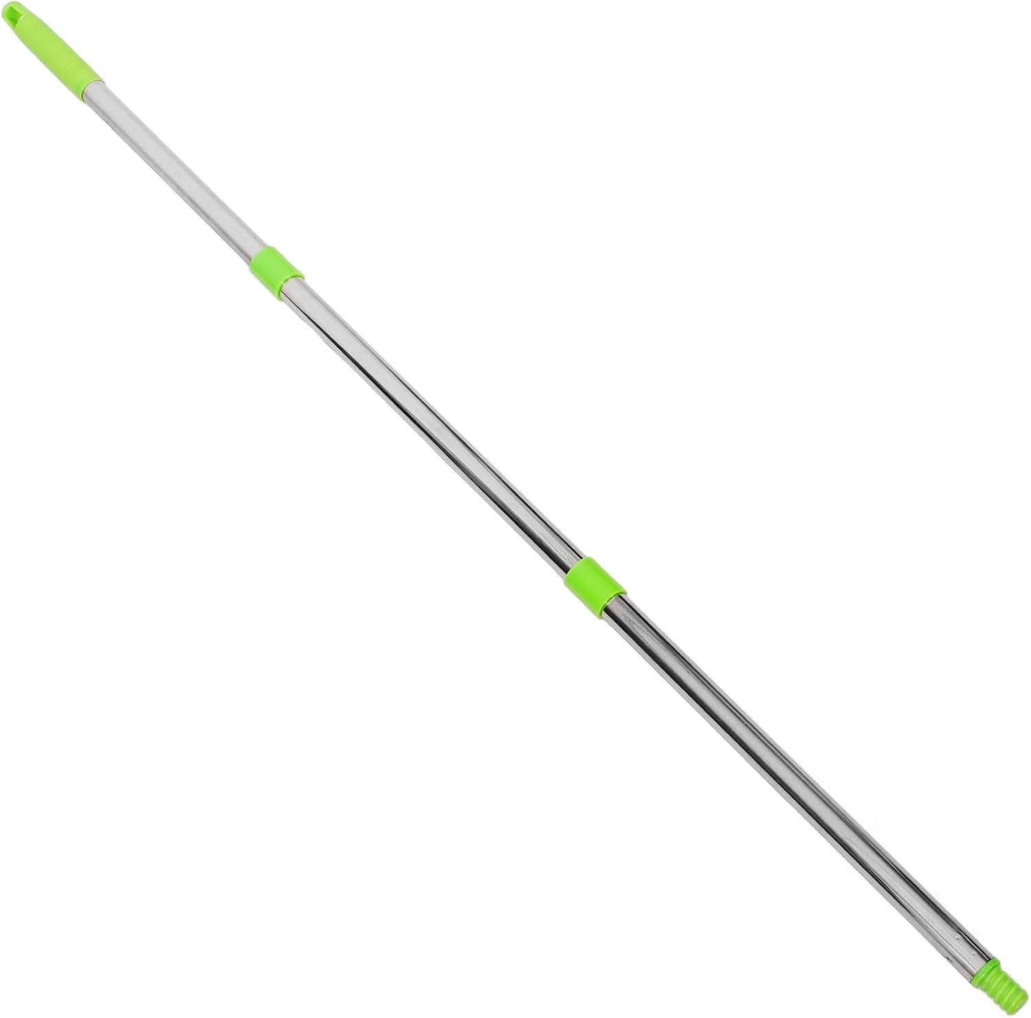 Ipetboom Adjustable 3-Section Mop Handle with Green Thread