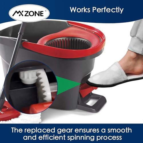 MXZONE Spin Mop Gear Replacement 2 Pack