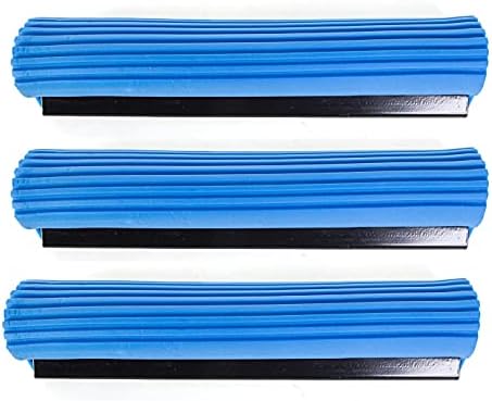 Kitchen Home PVA Sponge Roller Mop Head Refills - 3 Pack