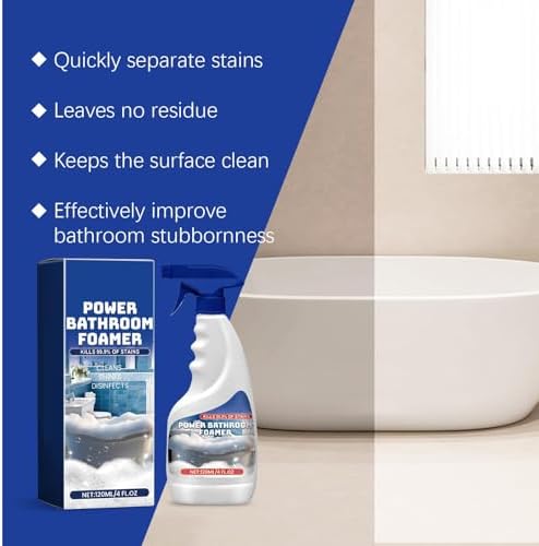 NebulaHouse Bathroom Foam Cleaner Spray 4 FL OZ