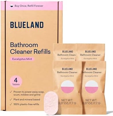 BlueLand Refillable Bathroom Cleaner 4-Pack