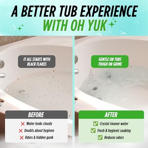Oh Yuk Jetted Tub Cleaner - 4 Cleanings per Bottle