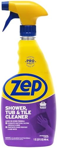 Zep 32 oz Tub Tile Cleaner Case of 4 No Scrub Formula