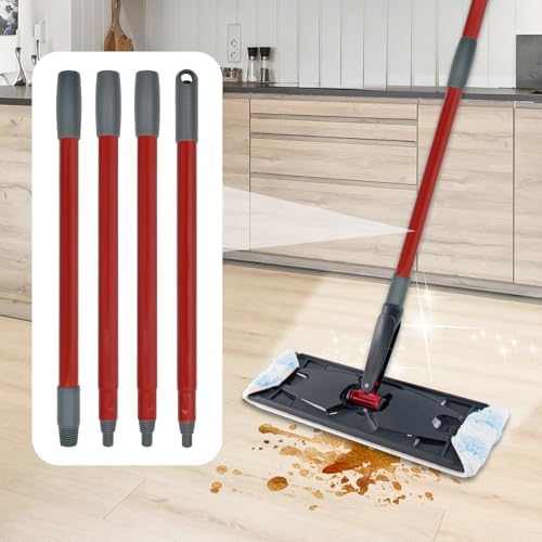 Yuunaie 4-Section Adjustable Mop Handle for Ocedar H2pro