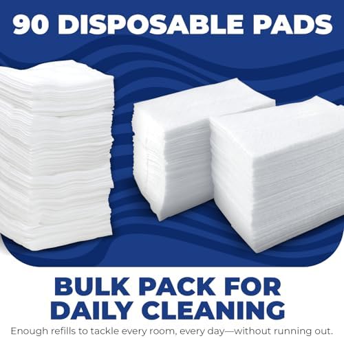 Iconikal Dry Mop Pad Refills 90-Pack for Swiffer