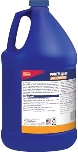 30 SECONDS Pressure Washer Cleaner 20 Gallons Mold Mildew Remover