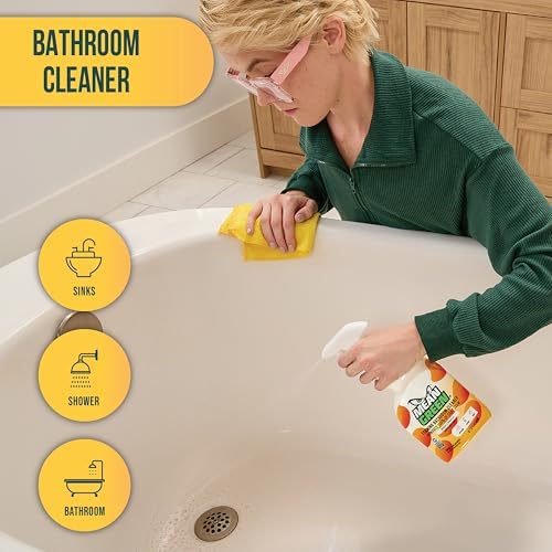 Mean Green Non-Concentrated Bathroom Cleaner Tropical Breeze 32 Ounce 1