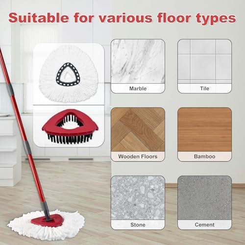Yuunaie O-Cedar Spin Mop Replacement Set
