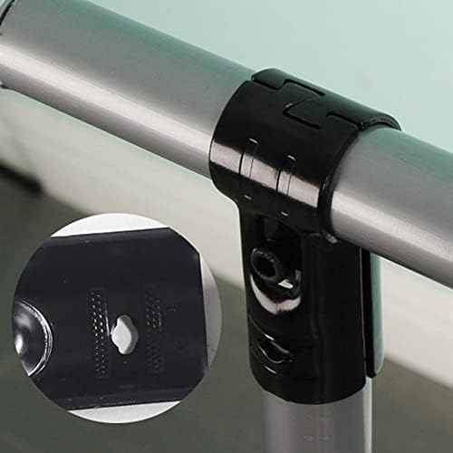 SHIJINHAO Mop Broom Holder with 5 Hooks and 6 Slots