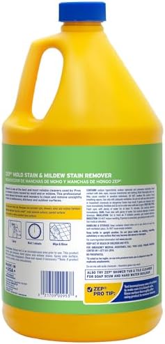 Zep Mold Stain Remover 1 Gallon Case of 2