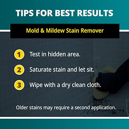 CLR PRO Heavy Duty Mold Mildew Stain Remover - 1 Gallon Bottle 1