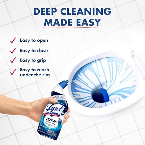 Lysol Max Strength Toilet Bowl Cleaner 24 oz 2 ct