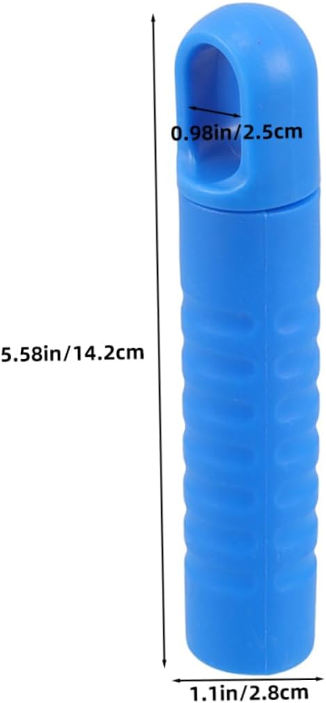 6pcs Mop Handle End Caps with Hanging Holes and Nonslip Grips