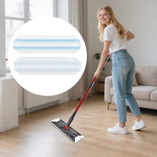 GFRED 8 Pack Mop Pads for O Cedar H2Pro Flat Mop System