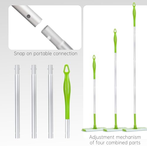 LANGRUI Extra Long Detachable Mop Handle for Swiffer
