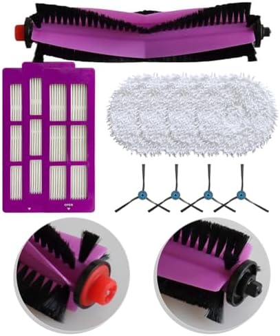 12 Replacement Parts for Eureka J15 Pro Ultra Robot Vacuum Kit 1