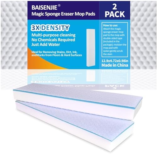 BAISENJIE 13 Magic Sponge Mop Pad Refill 1