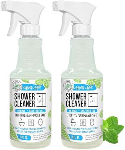 Mighty Mint Daily Shower Cleaner No-Rinse 16oz - 2 Pack