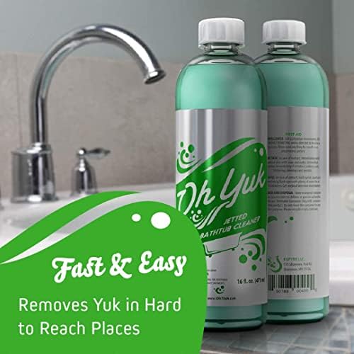 Oh Yuk Jetted Tub Cleaner - 2 Bottles 16 Oz