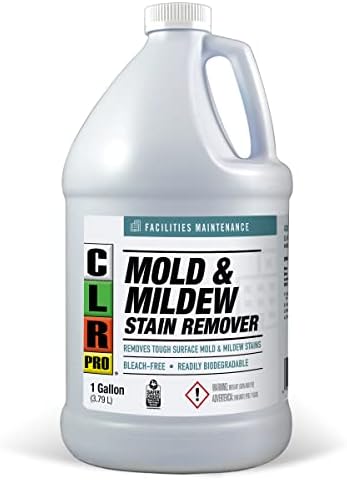 CLR PRO Heavy Duty Mold Mildew Stain Remover - 1 Gallon Bottle 1