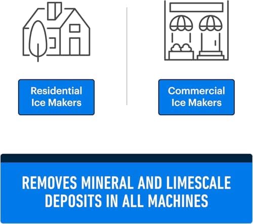 Essential Values Ice Machine Cleaner Descaler 2-Pack