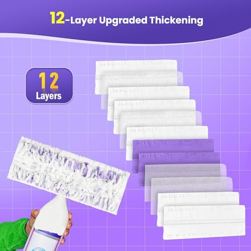 20 Pack Power Mop Pad Refills for Swiffer PowerMop