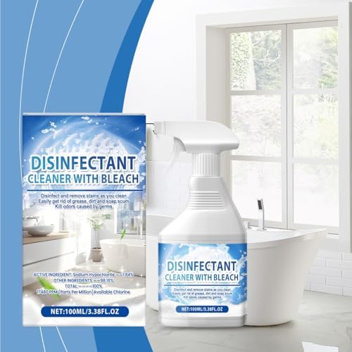 Power Foaming Bathroom Cleaner with Bleach 338OZ