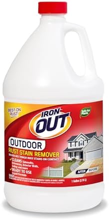 IRON OUT Liquid Rust Stain Remover 1 Gallon 1