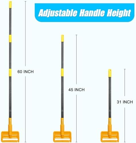 YeYeBest 60 Inch Heavy Duty Mop Handle - 2 Pack