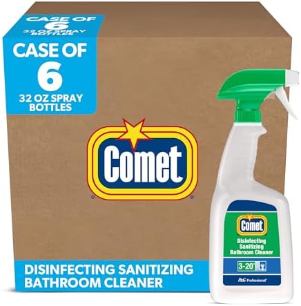 Comet Professional Bulk Disinfecting Bathroom Sanitizer 32 oz Case of 6 1
