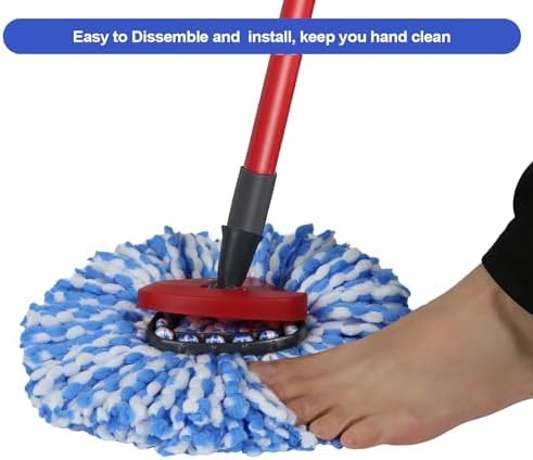 O-Cedar Spin Mop Handle Replacement - 4 Section 30 - 58 American Threaded