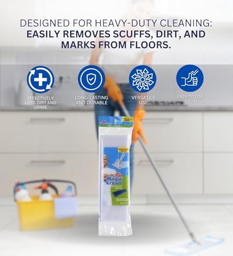 GROVE Squeeze Sponge Mop Refill Bundle - 3 Items with Microfiber Cloth