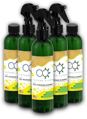 Catena Nano All Natural Lemon Bathroom Cleaner 6-Pack