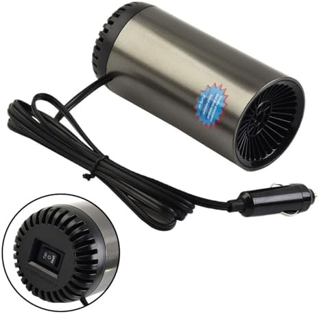 Marebm 150W 2-in-1 Car Heater Fan with 180 Rotation