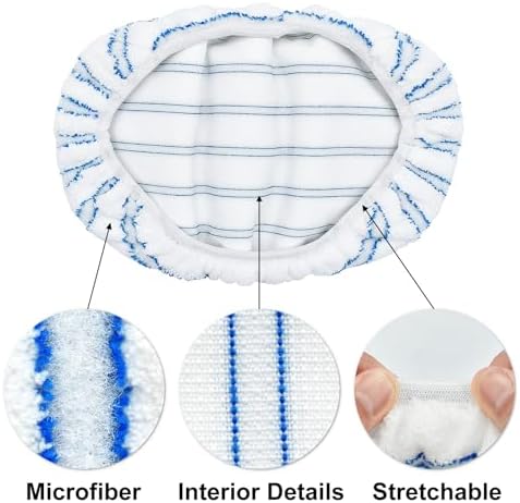O-Cedar Mop Refills 3 Pack Replacement Pads 15x8 Flat